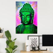Buddha Poster (Heimbüro)
