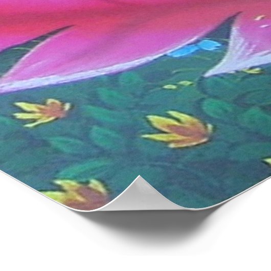 Buddha Poster (Ecke)