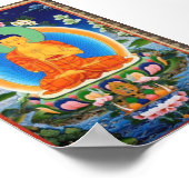 Buddha Poster Druck (Ecke)