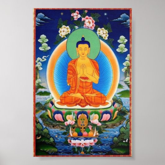 Buddha Poster Druck (Vorne)