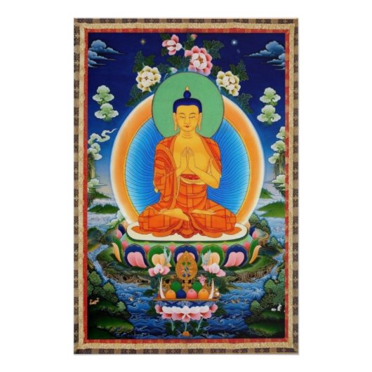 Buddha Poster Druck (Vorderseite)