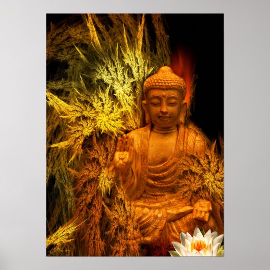 Buddha/Poster Poster (Vorne)