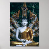 Buddha-Poster Poster (Vorne)