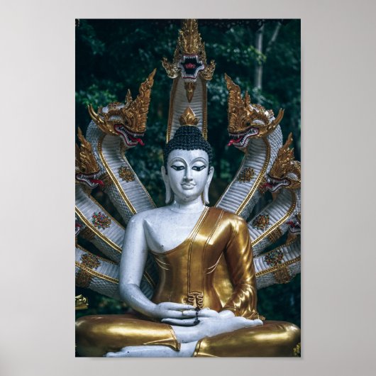 Buddha-Poster Poster (Vorne)
