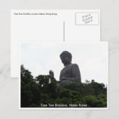 Buddha Postkarte (Vorne/Hinten)