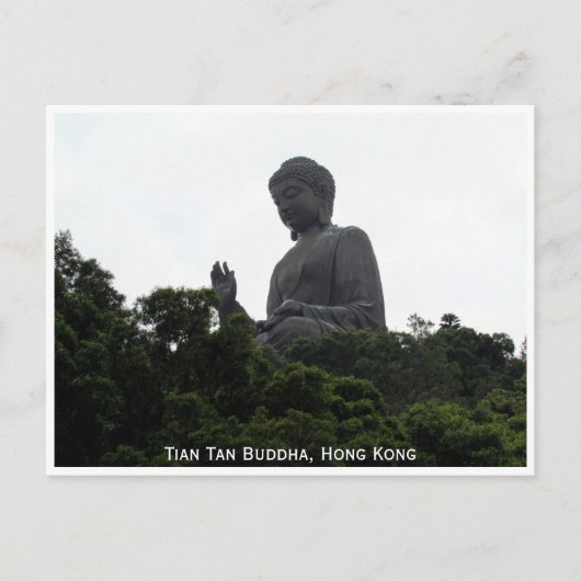 Buddha Postkarte (Vorderseite)
