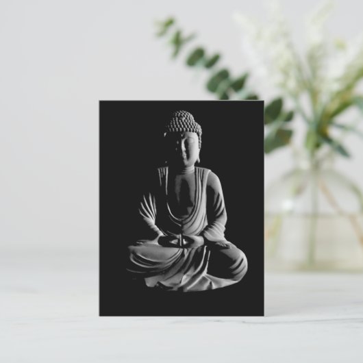 Buddha Postkarte (Stehend Vorderseite)