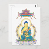 Buddha Postkarte (Vorne/Hinten)