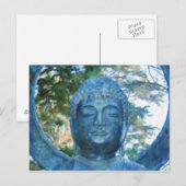 Buddha Postkarte (Vorne/Hinten)