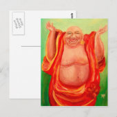 Buddha Postkarte (Vorne/Hinten)
