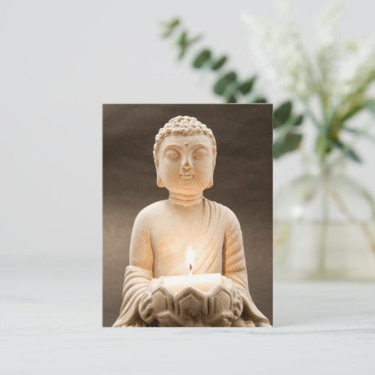 Buddha Postkarte (Stehend Vorderseite)