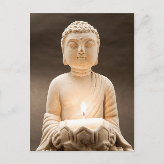 Buddha Postkarte (Vorderseite)
