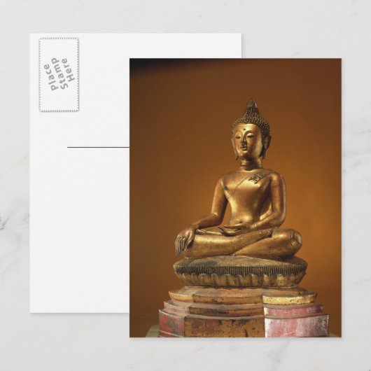 Buddha Postkarte (Vorne/Hinten)