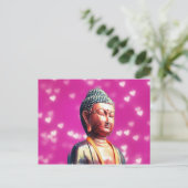 Buddha Postkarte (Stehend Vorderseite)