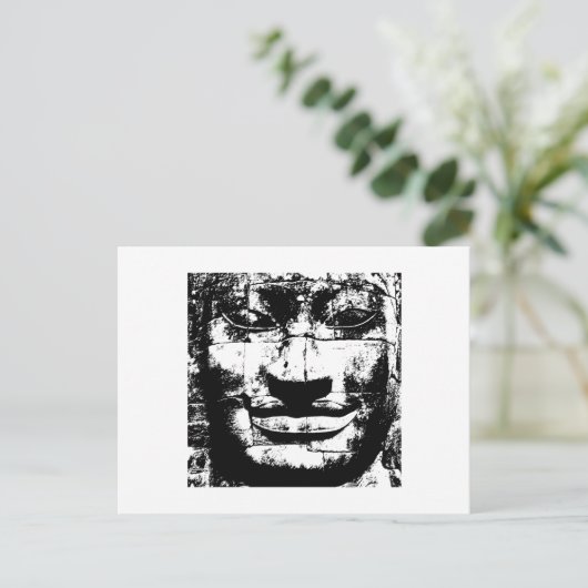 Buddha Postkarte (Stehend Vorderseite)