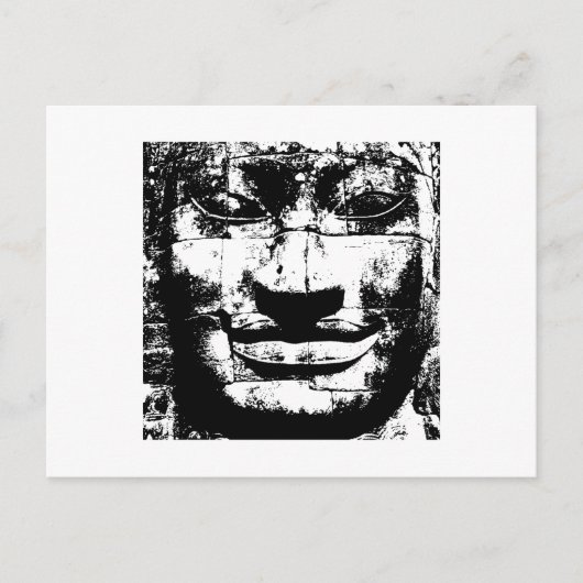 Buddha Postkarte (Vorderseite)