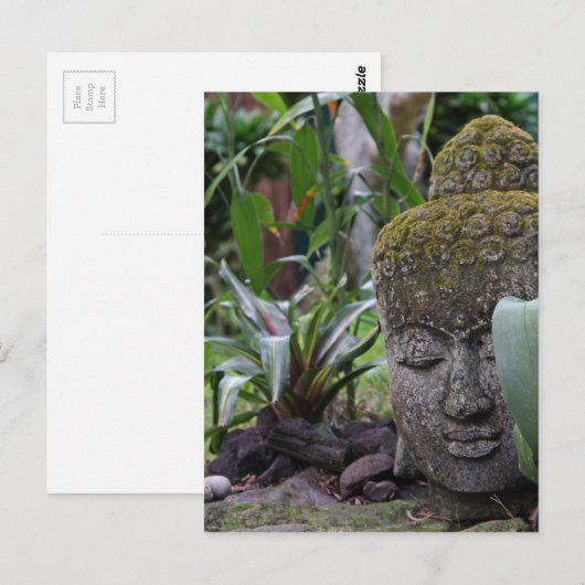 Buddha Postkarte (Vorne/Hinten)