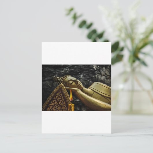 Buddha Postkarte (Stehend Vorderseite)