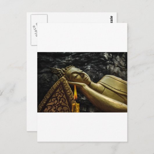 Buddha Postkarte (Vorne/Hinten)