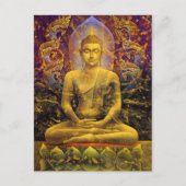 Buddha Postkarte (Vorderseite)