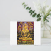 Buddha Postkarte (Stehend Vorderseite)