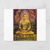 Buddha Postkarte (Vorderseite)