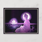 Buddha Postkarte (Vorderseite)