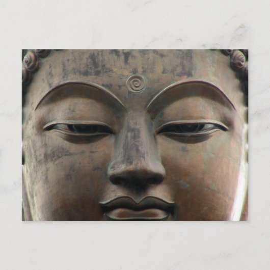 Buddha Postkarte (Vorderseite)