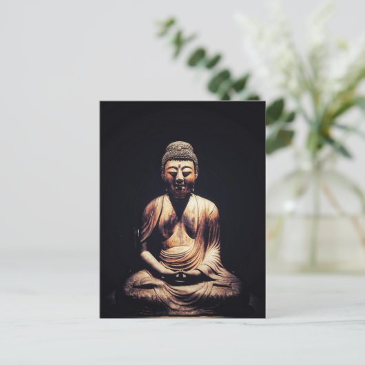 Buddha Postkarte (Stehend Vorderseite)