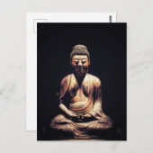 Buddha Postkarte (Vorne/Hinten)