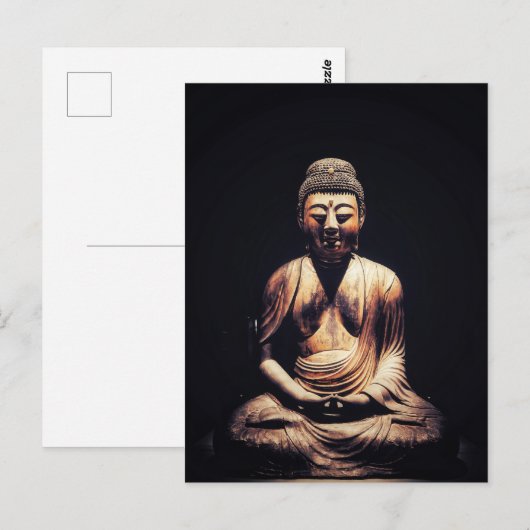 Buddha Postkarte (Vorne/Hinten)