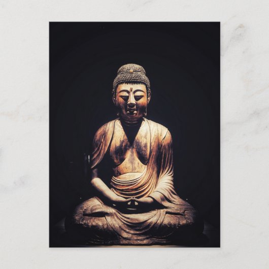 Buddha Postkarte (Vorderseite)