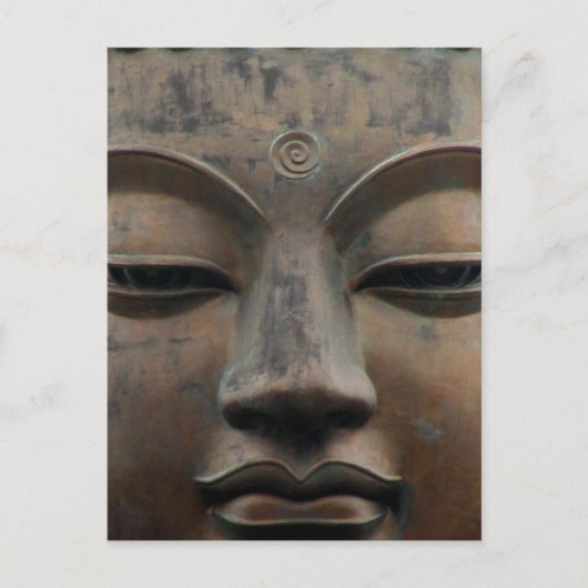 Buddha Postkarte (Vorderseite)