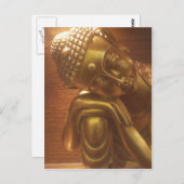 Buddha Postkarte (Vorne/Hinten)