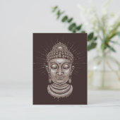 Buddha Postkarte (Stehend Vorderseite)