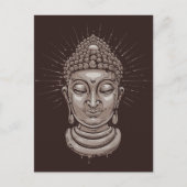 Buddha Postkarte (Vorderseite)