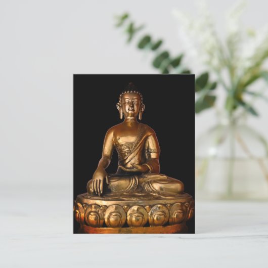 Buddha Postkarte (Stehend Vorderseite)