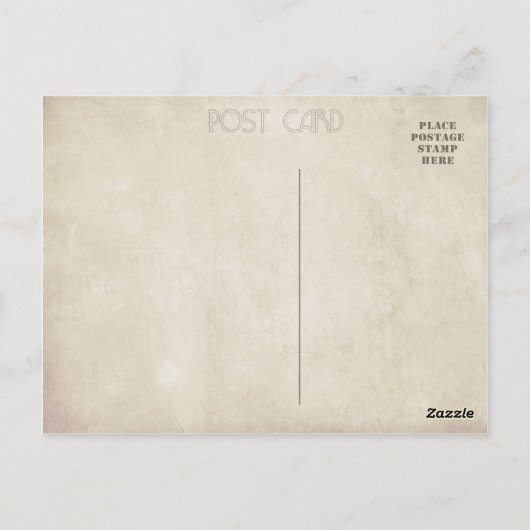 Buddha Postkarte (Rückseite)