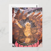 Buddha Postkarte (Vorne/Hinten)