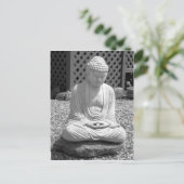 Buddha Postkarte (Stehend Vorderseite)