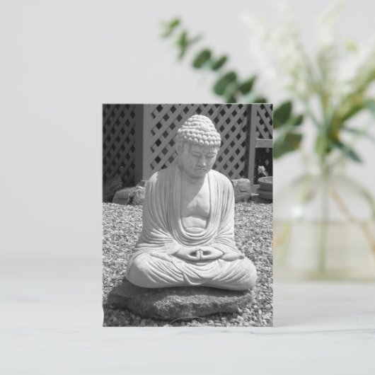 Buddha Postkarte (Stehend Vorderseite)