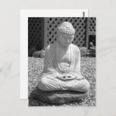 Buddha Postkarte (Vorne/Hinten)