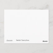 Buddha Postkarte (Rückseite)