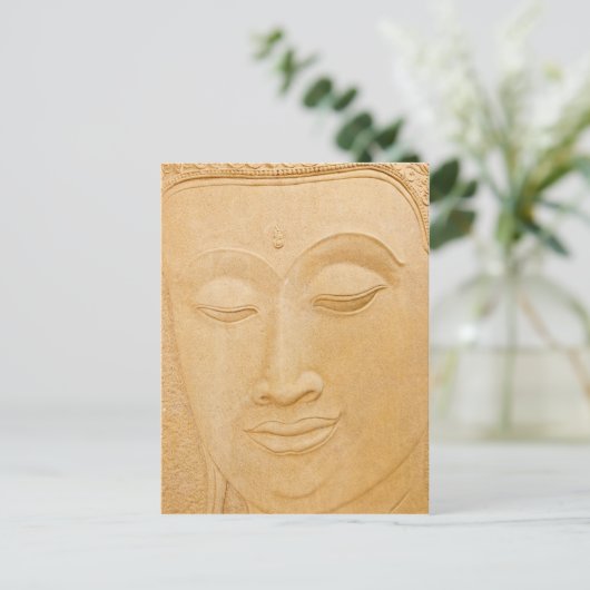 Buddha Postkarte (Stehend Vorderseite)