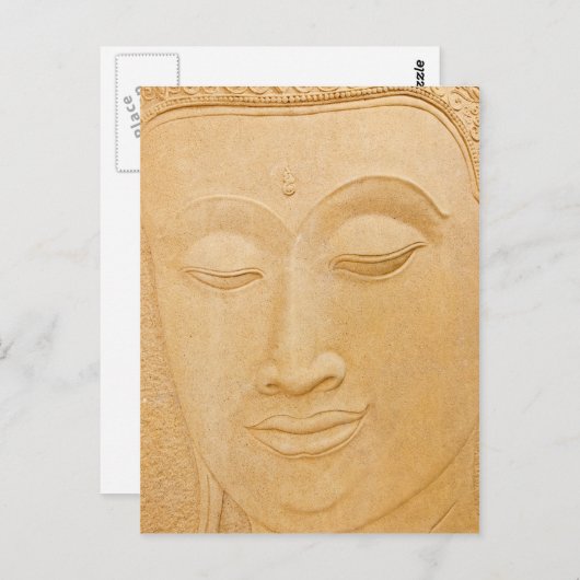 Buddha Postkarte (Vorne/Hinten)
