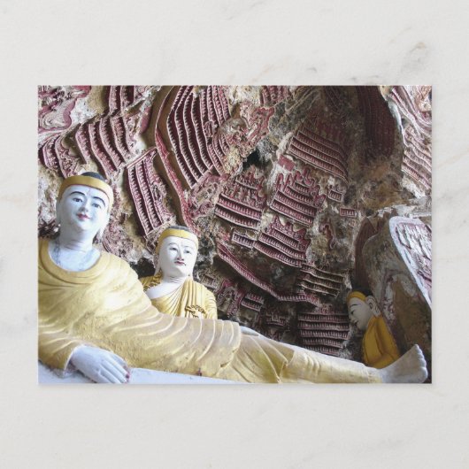 Buddha Postkarte (Vorderseite)