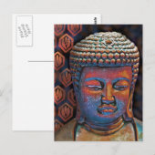 Buddha Postkarte (Vorne/Hinten)