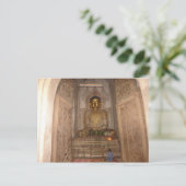 Buddha Postkarte (Stehend Vorderseite)