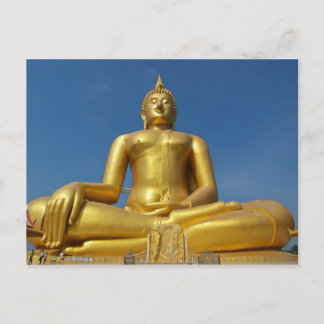 Buddha-Power Postkarte