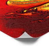 Buddha Print Poster (Ecke)